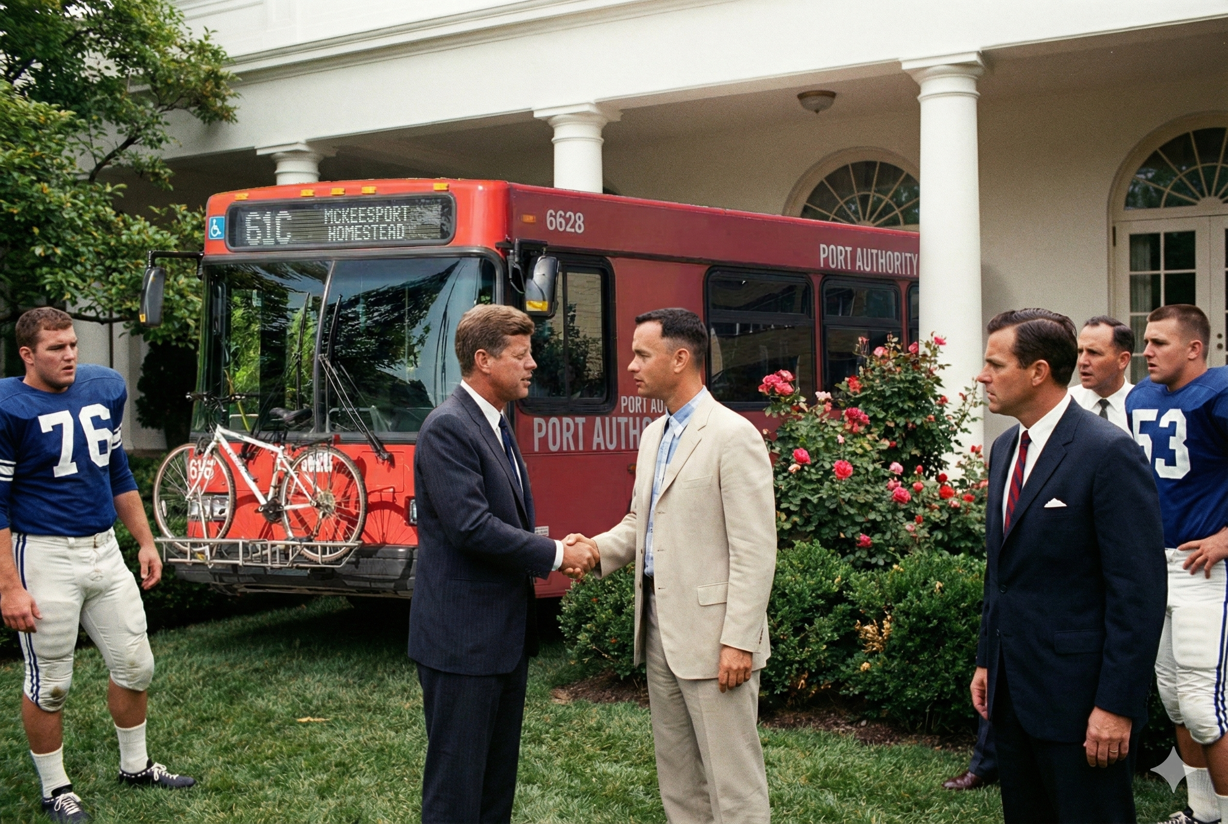 Pittsburgh bus in Forrest Gump